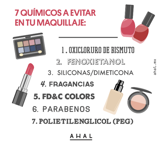 ¿Sabes qué hay detrás del maquillaje comercial? - AHAL Bio Cosmética