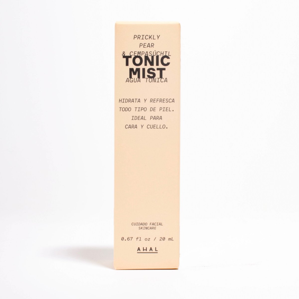 Mini Tonic Mist / Mini Agua Tónica con Tuna y Cempasúchil - AHAL Bio Cosmética