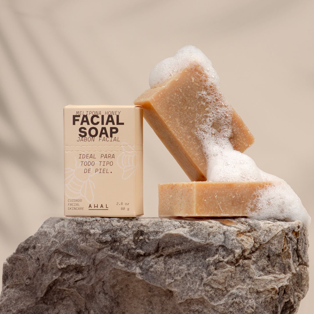 JABÓN FACIAL MIEL MELIPONA - MELIPONA HONEY FACIAL SOAP - AHAL Bio Cosmética