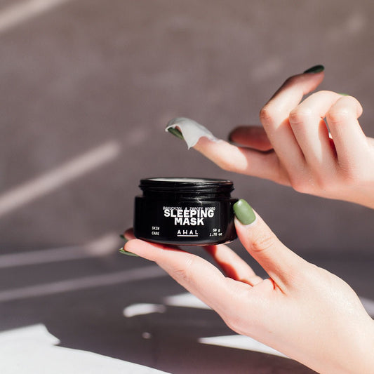 Sleeping Mask / Mascarilla de Noche - Bakuchiol & Zapote Negro - AHAL Bio Cosmética