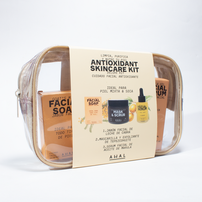 Antioxidant Skincare Kit - Kit Facial Antioxidante