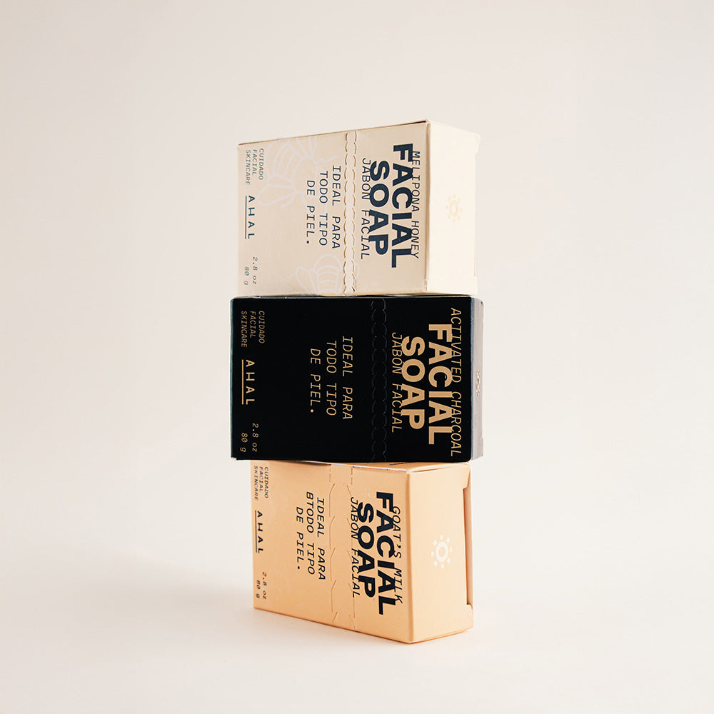 3 Pack - Jabones Faciales