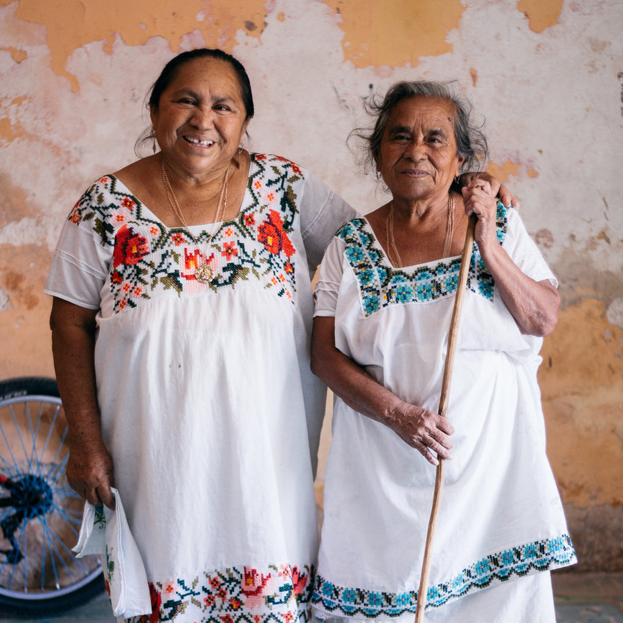 Mujeres de la comunidad maya de Yodzonot