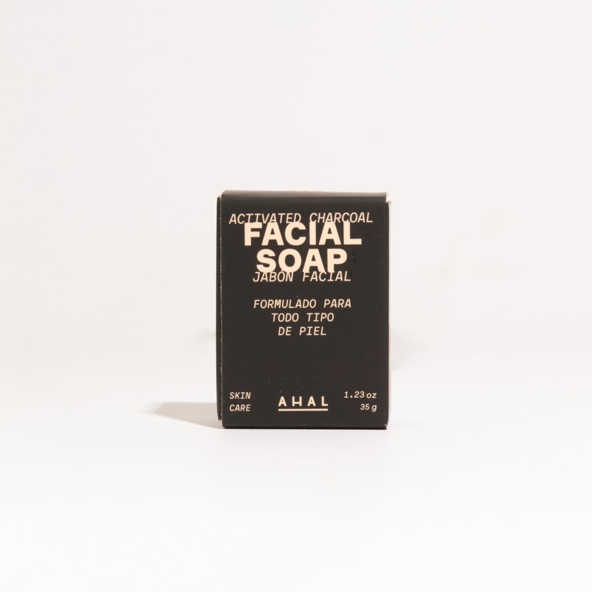 Mini Jabón Facial de Carbón Activado - AHAL Bio Cosmética