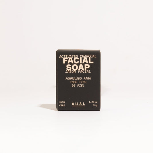 Mini Jabón Facial de Carbón Activado - AHAL Bio Cosmética