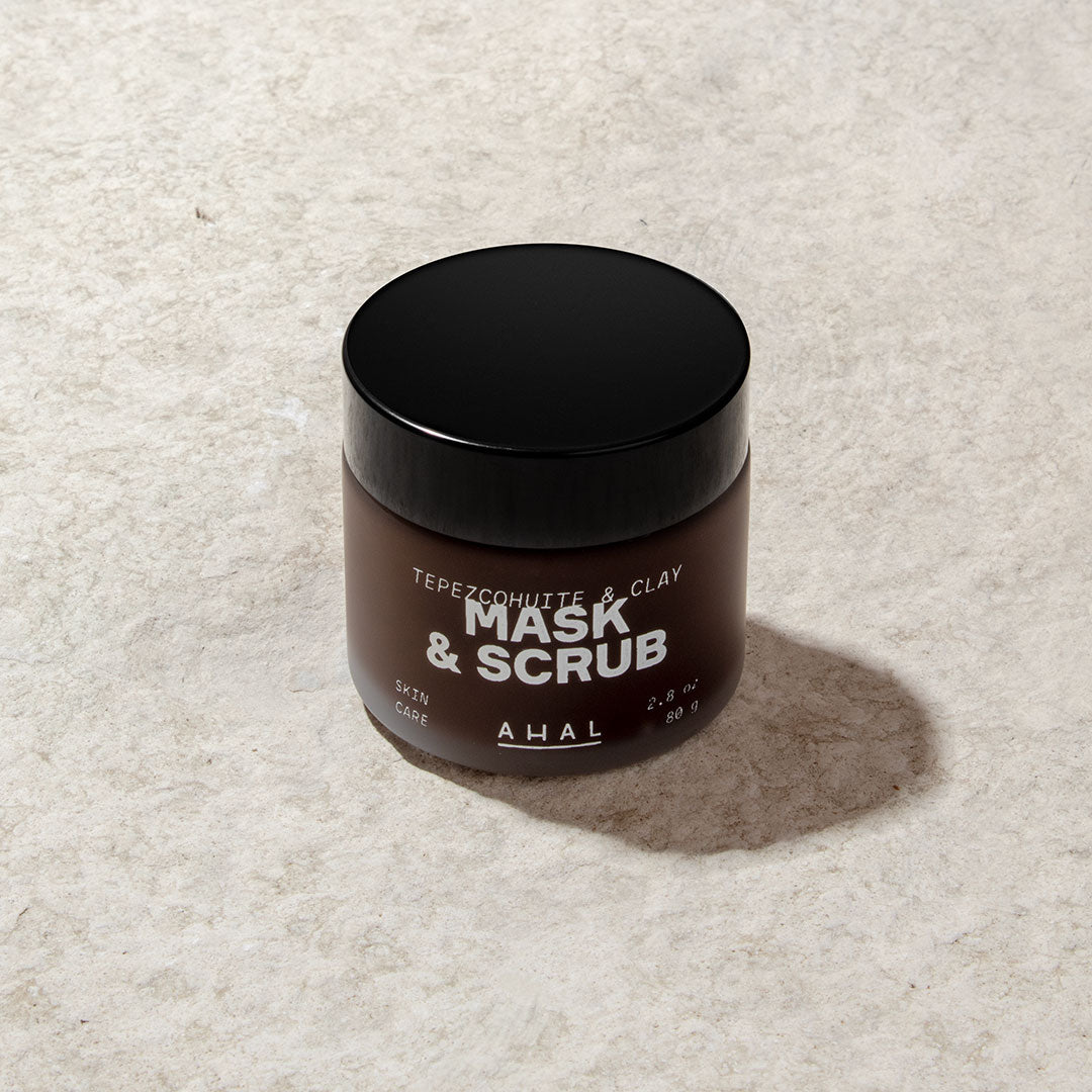 Mask & Scrub / Mascarilla - Exfoliante de Tepezcohuite - AHAL Bio Cosmética