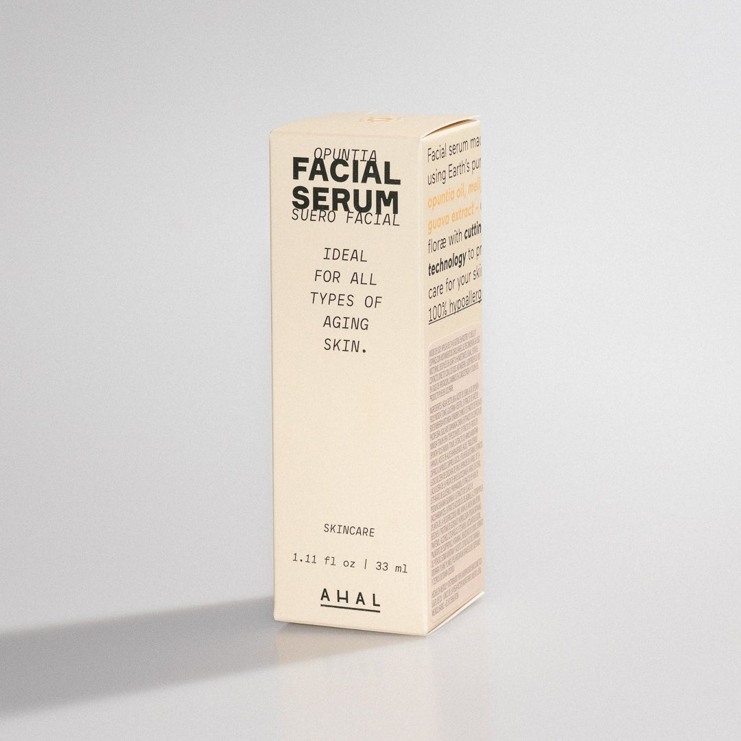 Opuntia Facial Serum / Suero Facial Opuntia - AHAL Bio Cosmética