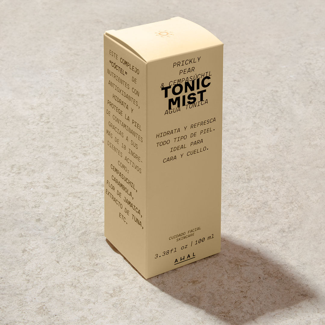 Tonic Mist / Agua Tónica con Tuna y Cempasúchil - AHAL Bio Cosmética